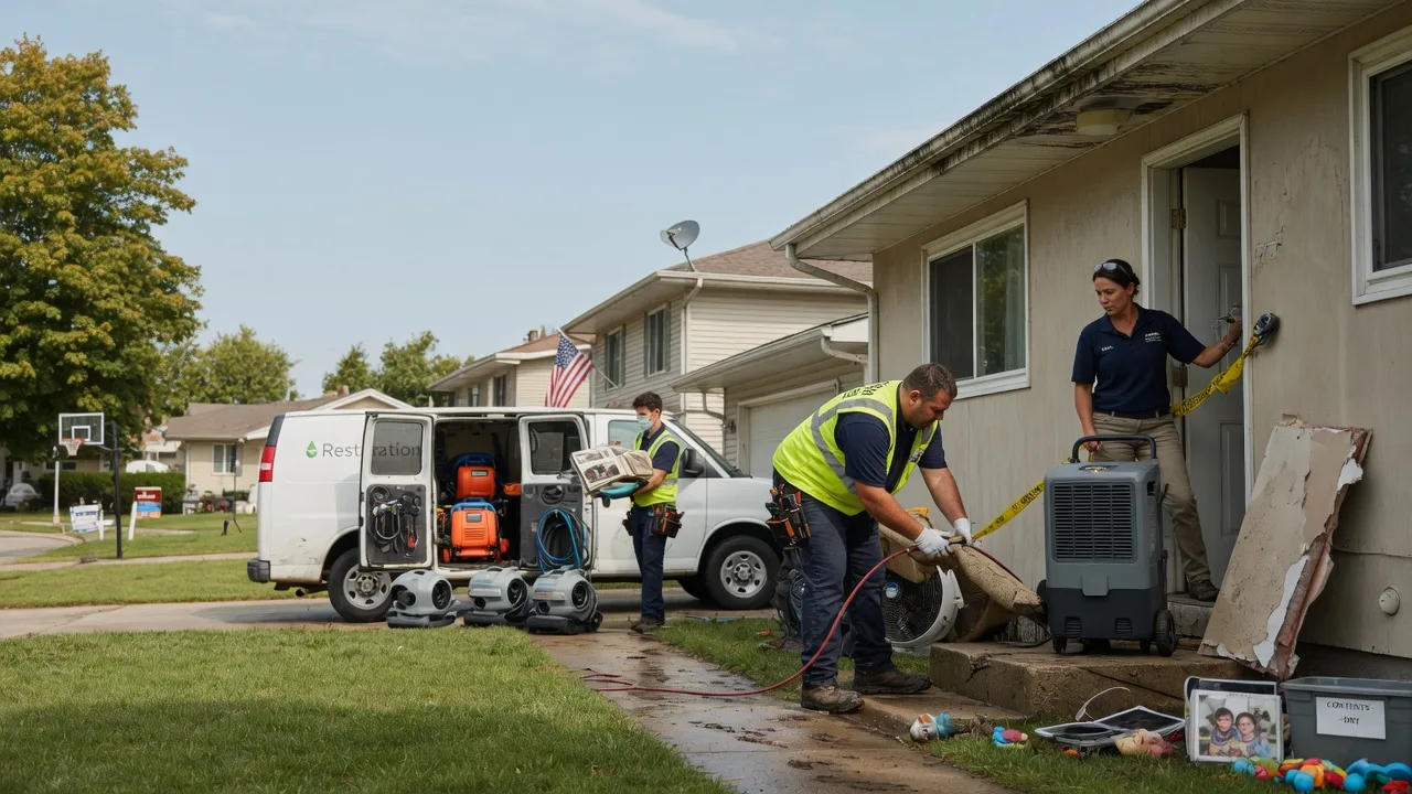 Water Damage Restoration in Metcalf, IL near me